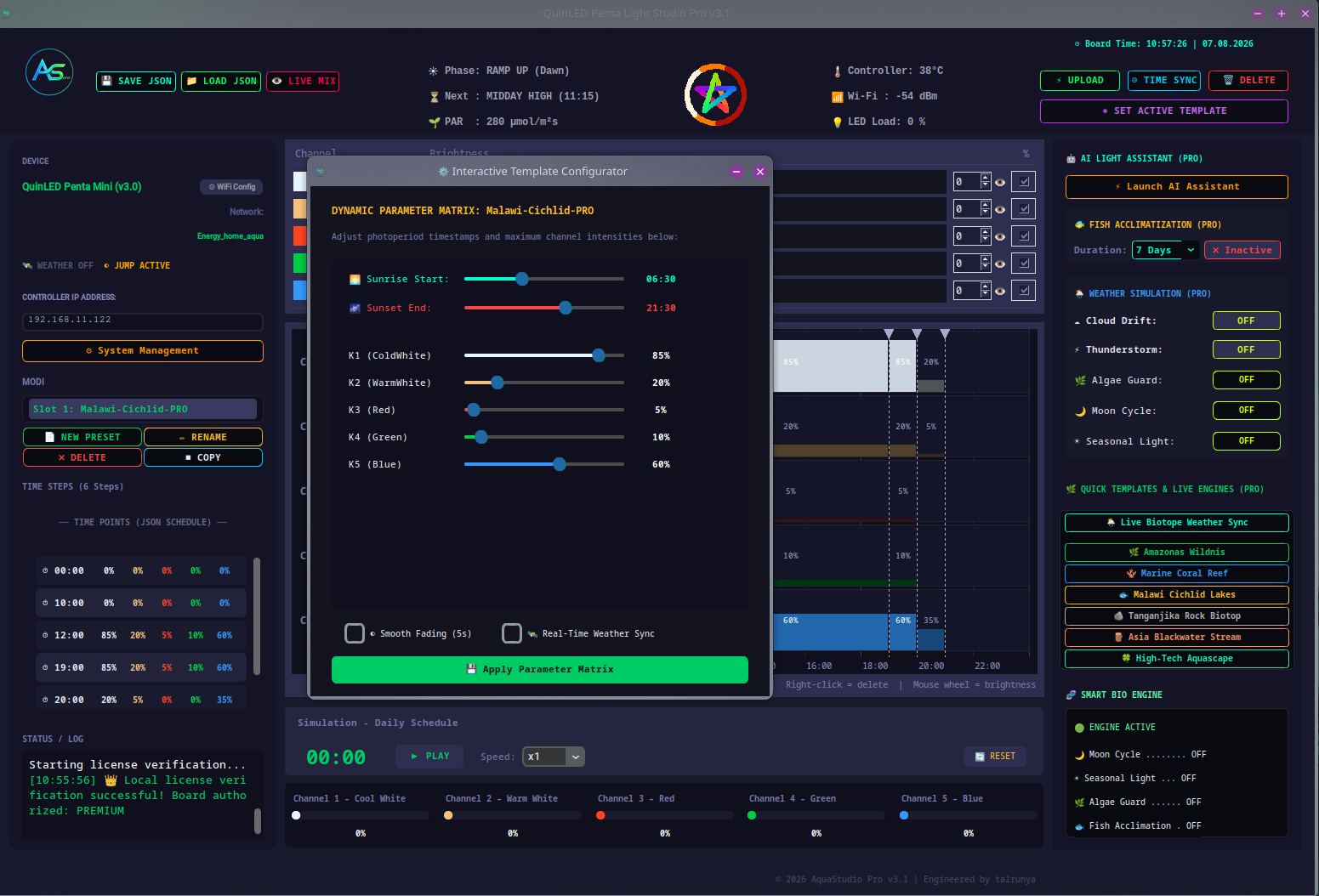 AquaStudio Pro Screenshot 02